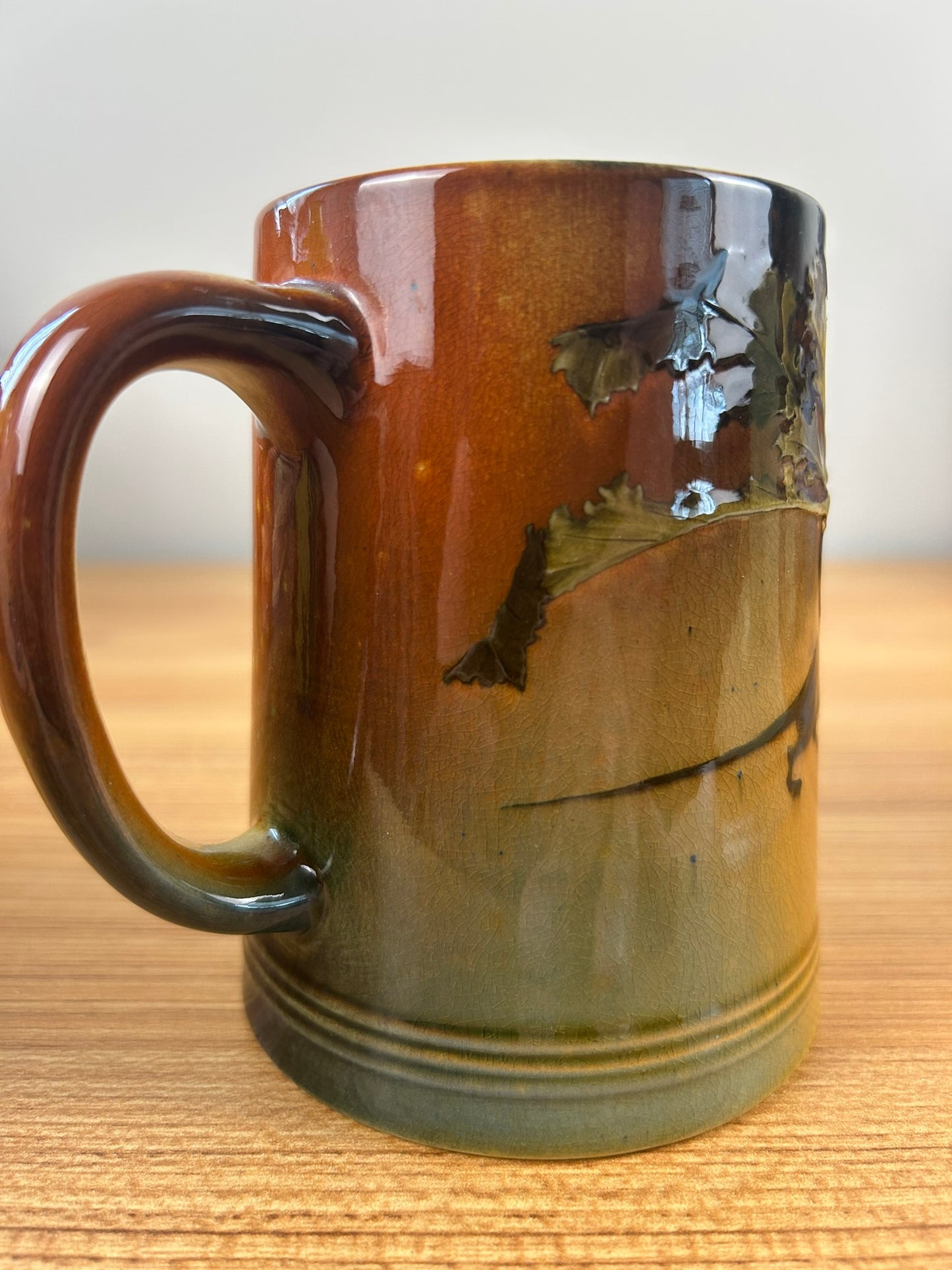 Rookwood Pottery 1892 Standard Glaze Mug 578 Mouse Beets McDonald