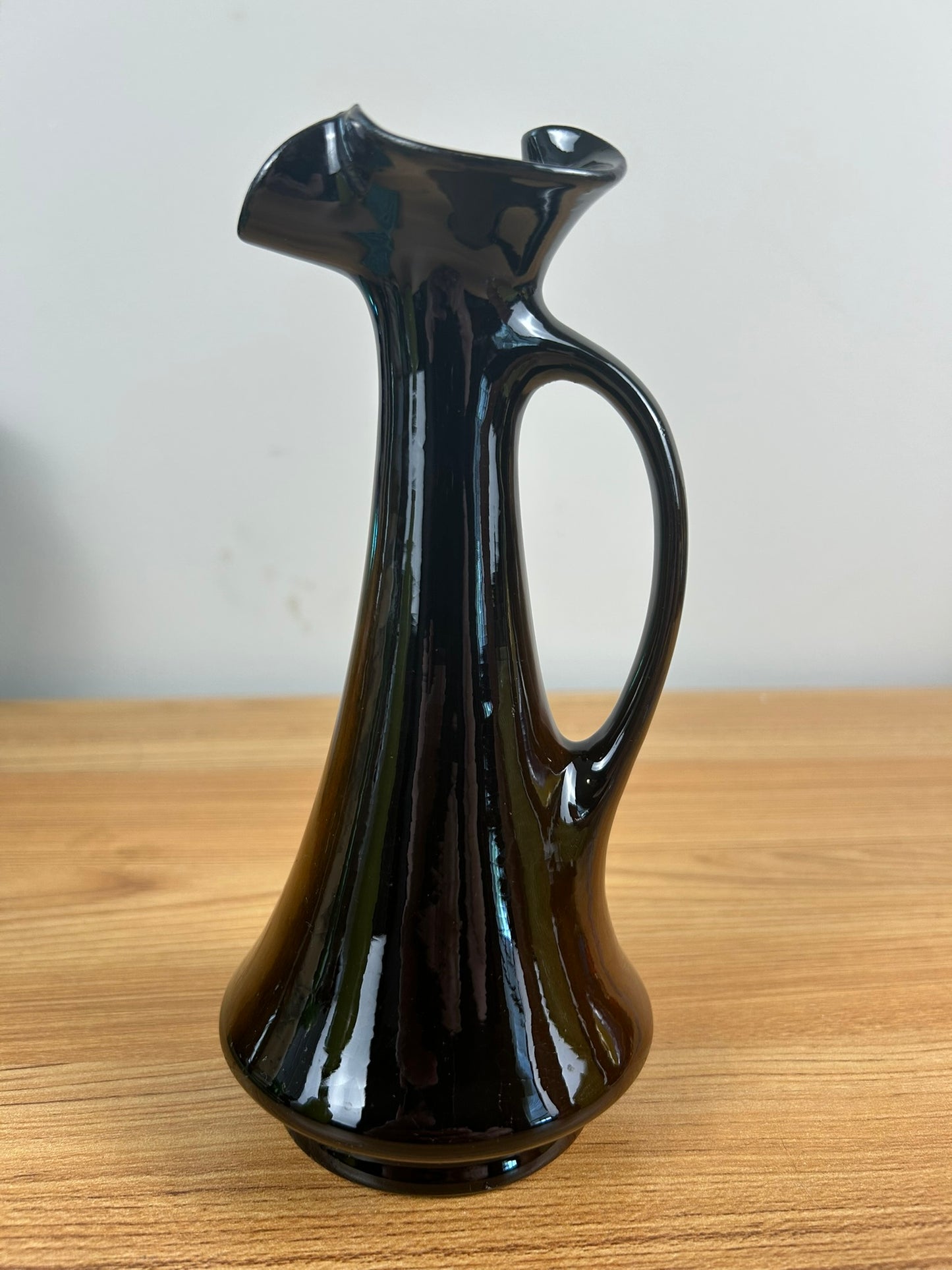 ROSEVILLE POTTERY ROZANE #857 EWER PITCHER Floral Standard Glaze