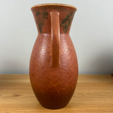 ROSEVILLE POTTERY 10 1/2" TERRA COTTA WINDSOR #554-10 HANDLED VASE Circa 1931