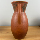 ROSEVILLE POTTERY 10 1/2" TERRA COTTA WINDSOR #554-10 HANDLED VASE Circa 1931