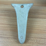 Peters And Reed 1920s Art Deco Pottery Tan Brown Decorated Wall Pocket