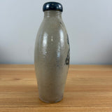 R & B Diebbol Salt Glazed Stoneware Crock Bottle With Blue Animal Motif