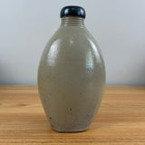 R & B Diebbol Salt Glazed Stoneware Crock Bottle With Blue Animal Motif