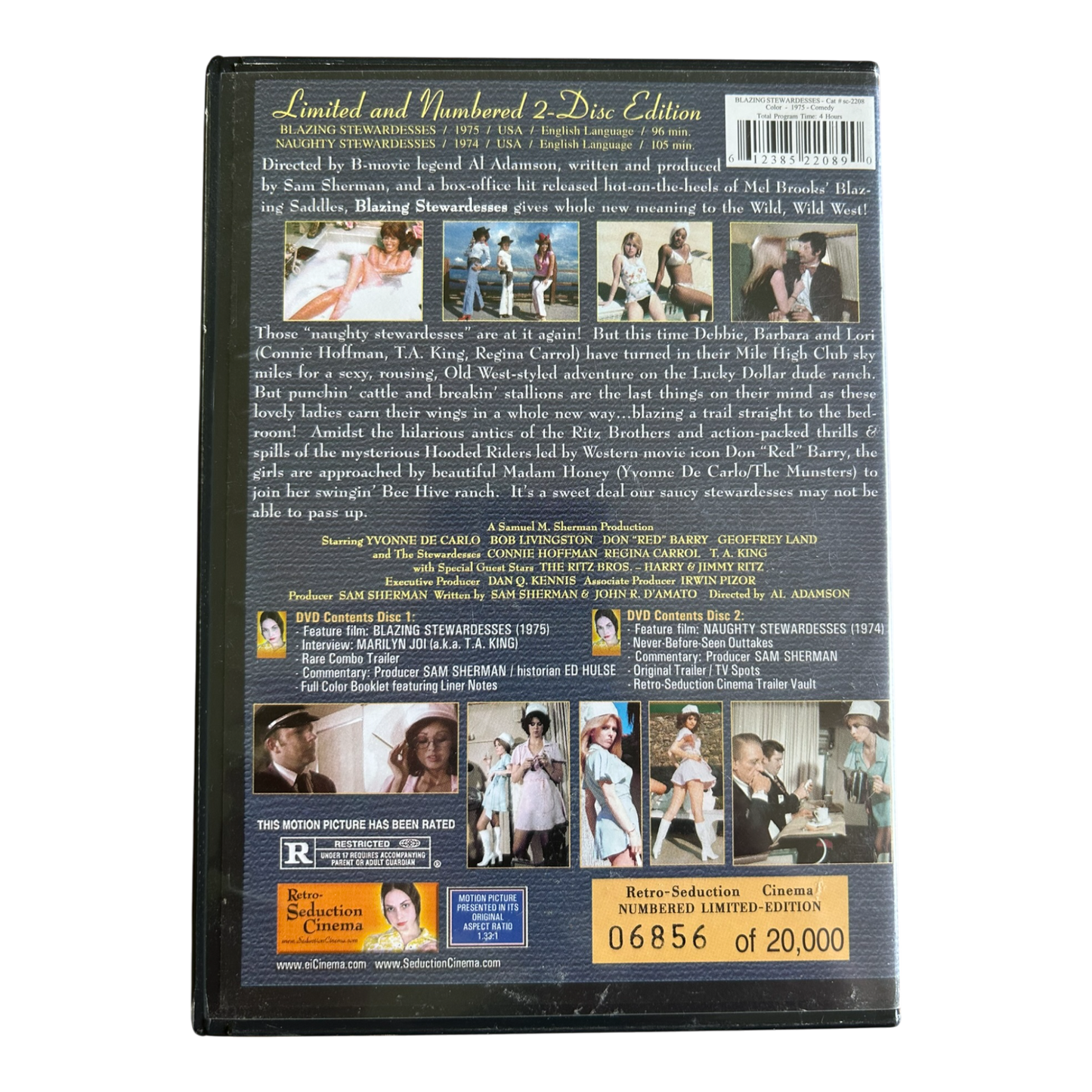 Blazing / Naughty Stewardesses - Limited 2-Disc 30th Anniversary Edition DVD