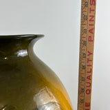 Roseville Rozane Ware Royal Early 1900s Standard Glaze Pottery Cherry 21" Floor Vase J. Imlay