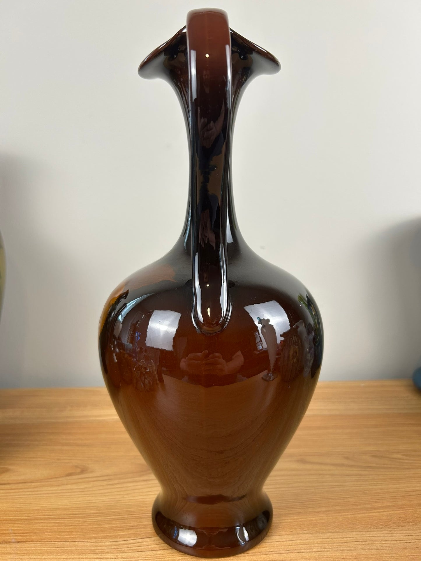 Weller Louwelsa 13" Tall Ewer #569 Blackberry By Eugene Roberts (1876-1931)