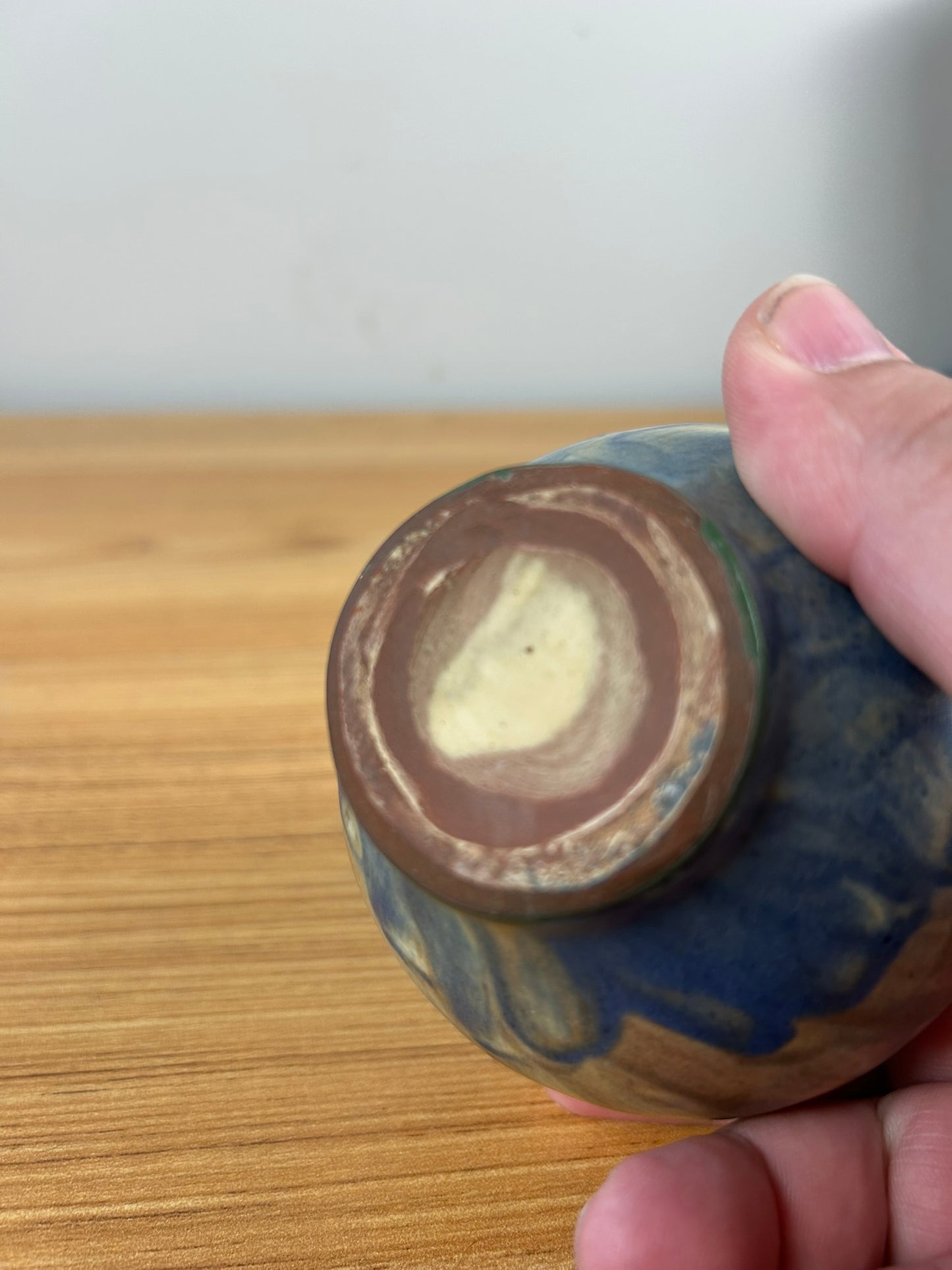 Peters and Reed Art Pottery Matte Glaze Landsun #35 Cabinet Vase