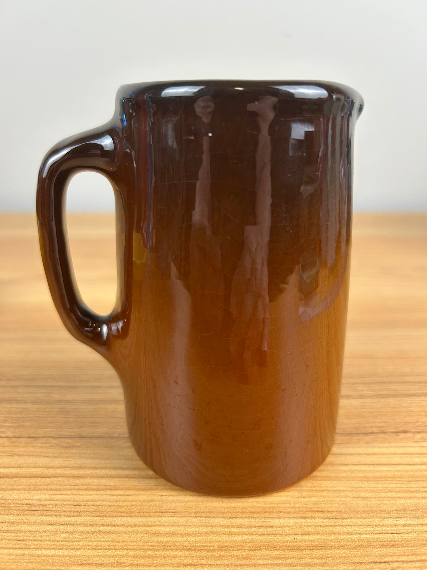 Antique Weller Louwelsa 5” Standard Glaze Art Pottery Flower Pitcher Vase