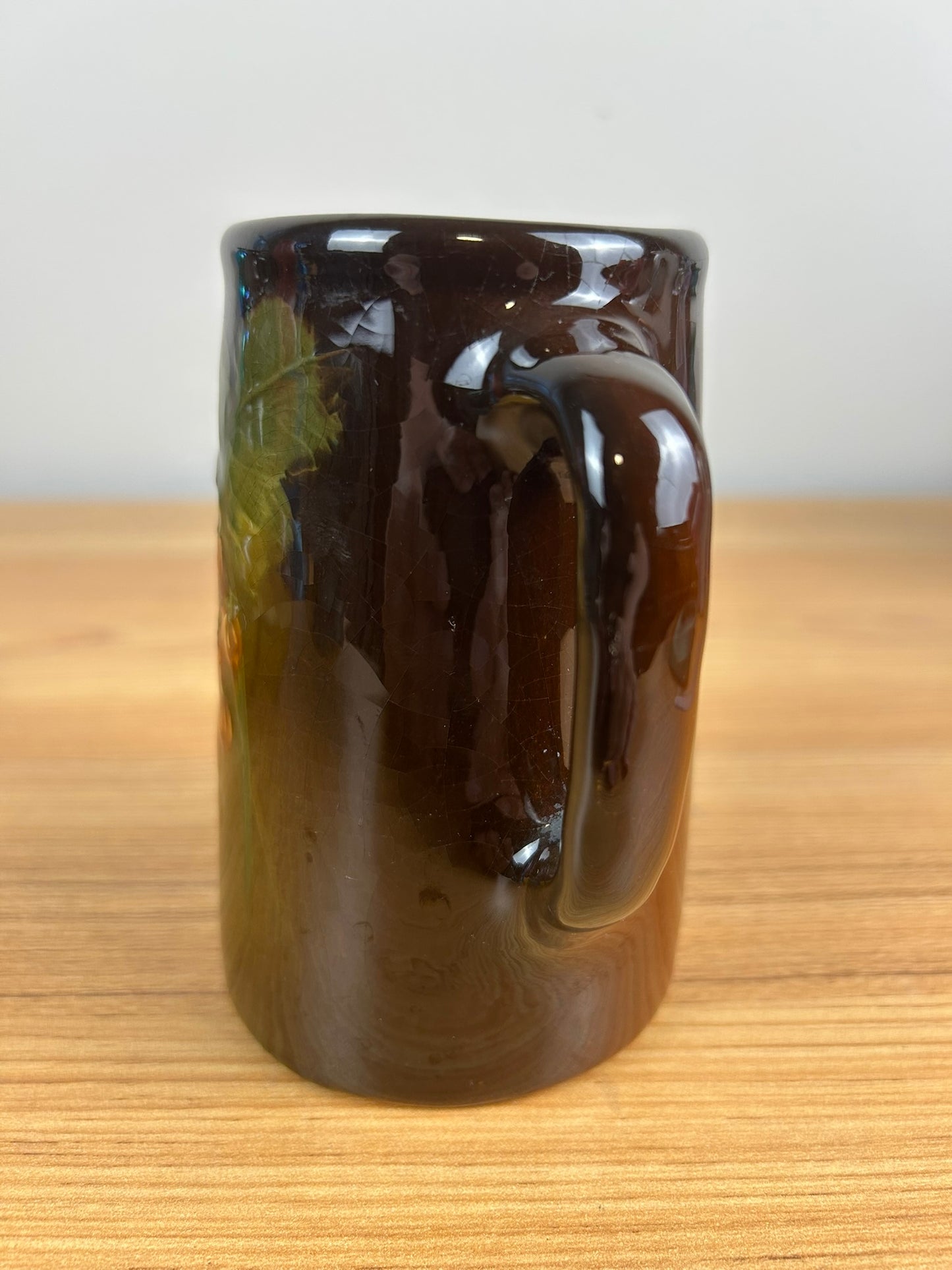 Antique Weller Louwelsa 5” Standard Glaze Art Pottery Flower Pitcher Vase