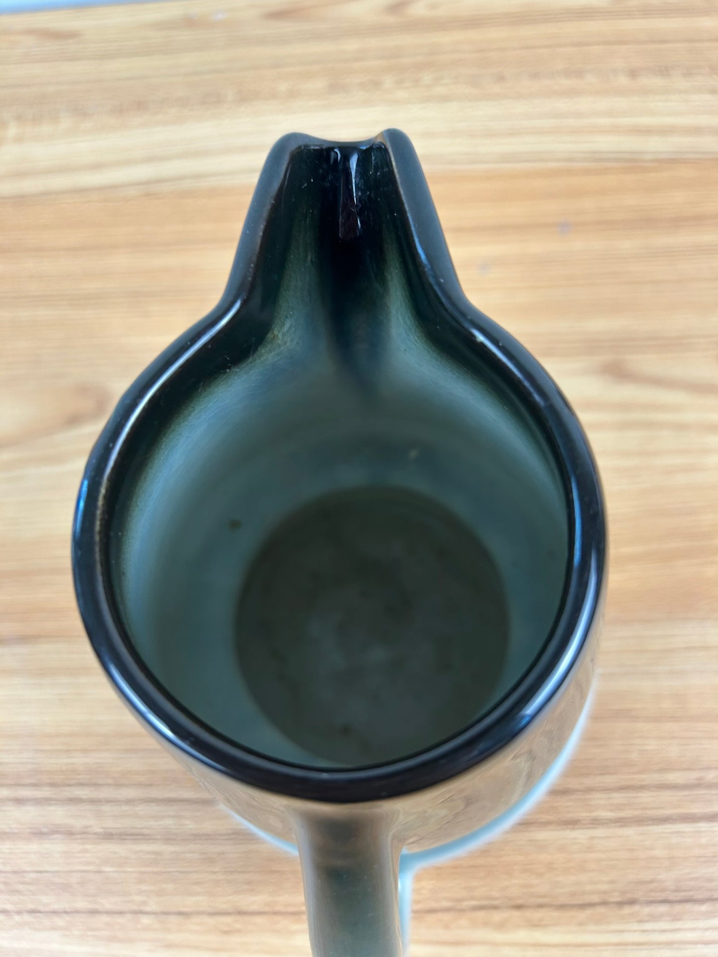 Weller Art Pottery Eocean Corseted Hip Berry On Vine Hand Decorated Pitcher