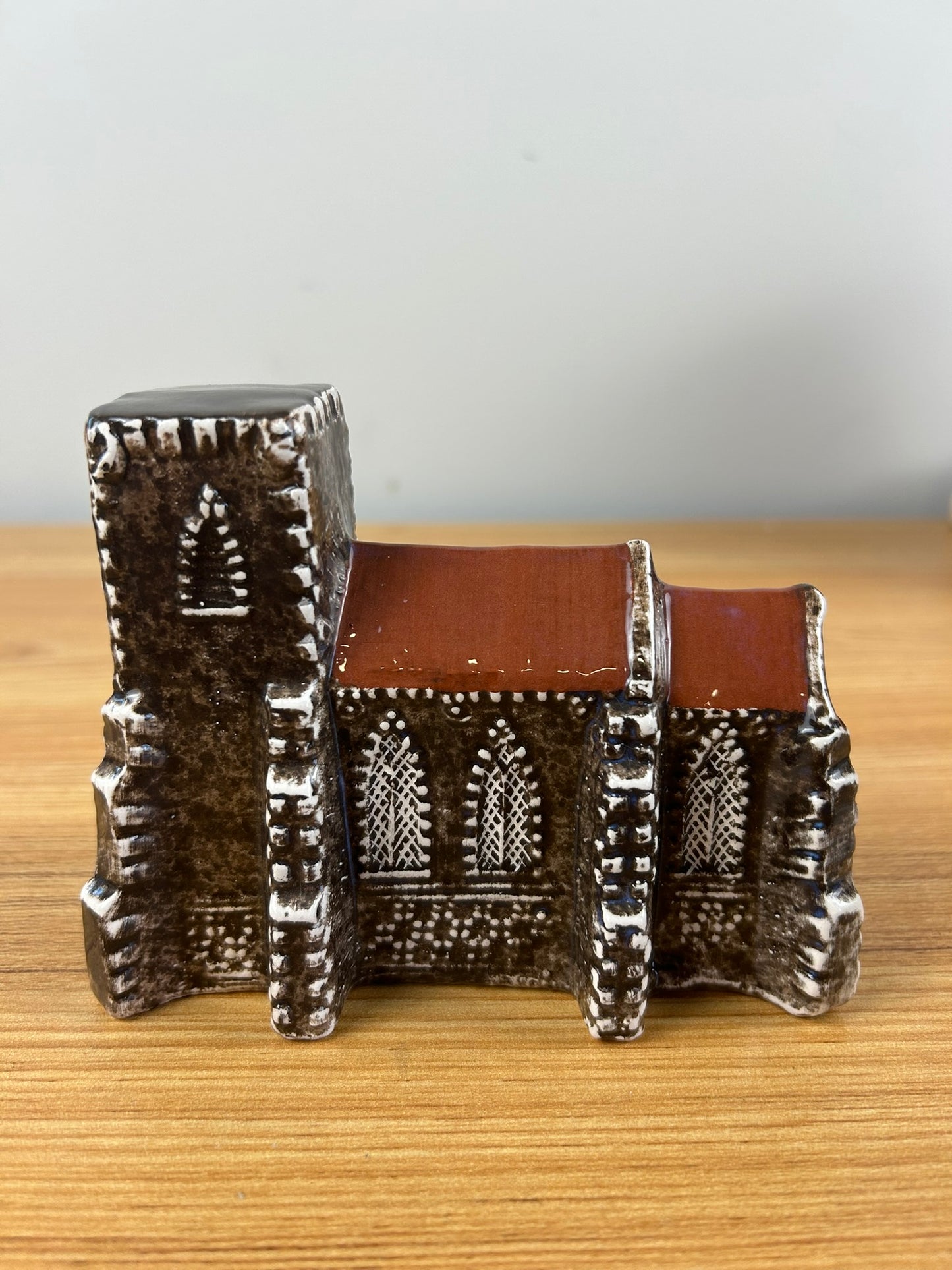Mudlen End Studio Felsham Church c1970s | collectible village series | Made in Suffolk
