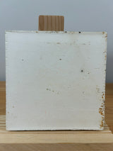 Motawi Tileworks Art Pottery Green Flower Factory Test Tile 6X6
