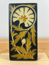 MOTAWI TILEWORKS Carnation Floral Tile Ann Arbor Arts & Crafts 4" x 8"