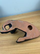 Frankoma Art Pottery Laying Black Cat / Panther #116, Onyx Glaze Figurine