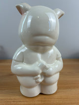 Royal Copley 1950's Vintage Art Pottery Piggy Bank "For My Cadillac"