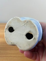 Royal Copely Art Pottery 6" Ceramic Pink Figural Pig Piggy Bank Small Chip