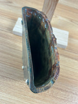 Weller Art Pottery Woodrose 1920s Brown Wall Pocket