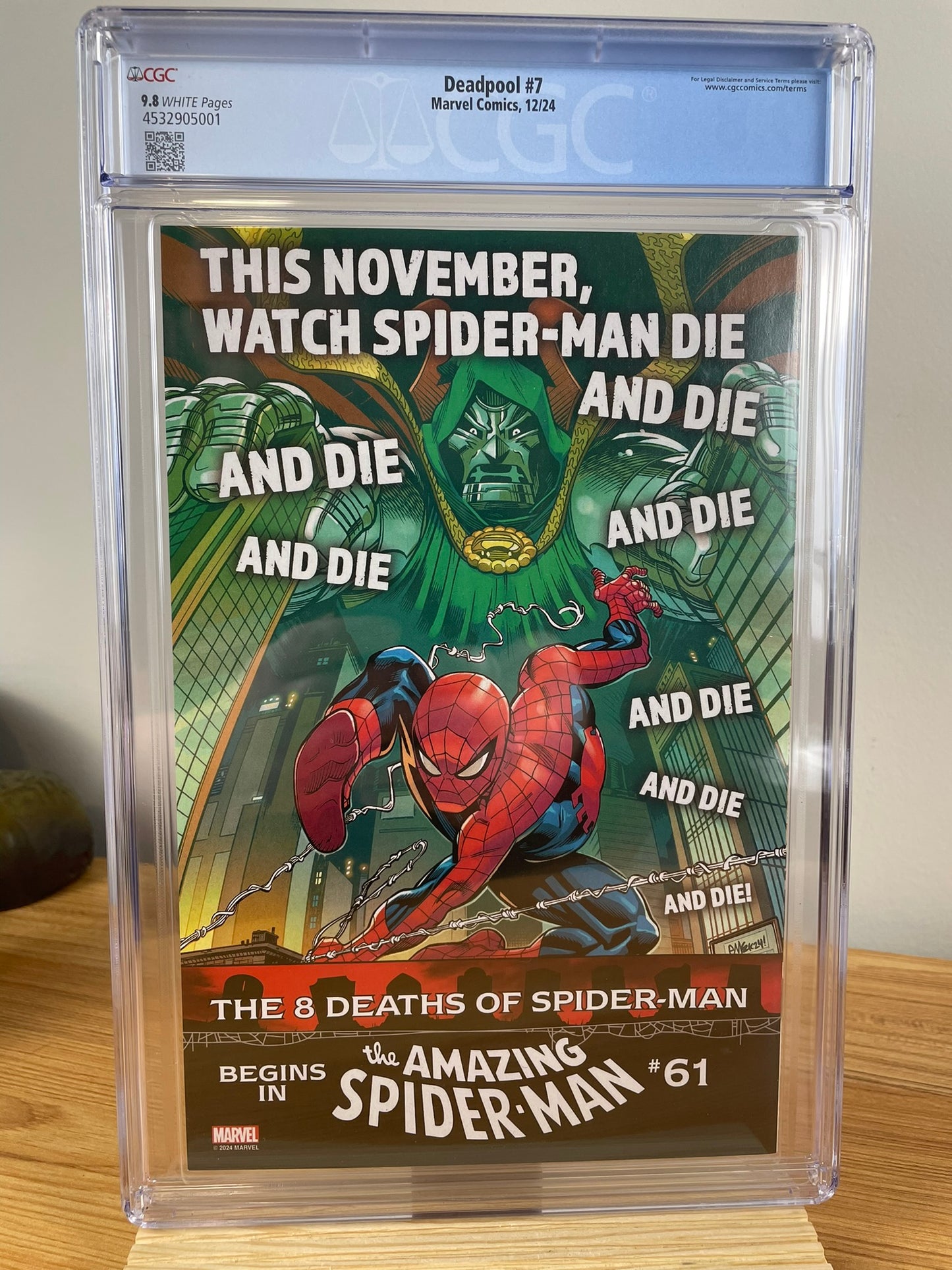 Deadpool #7 2024 Marvel Comics 1st Print CGC 9.8
