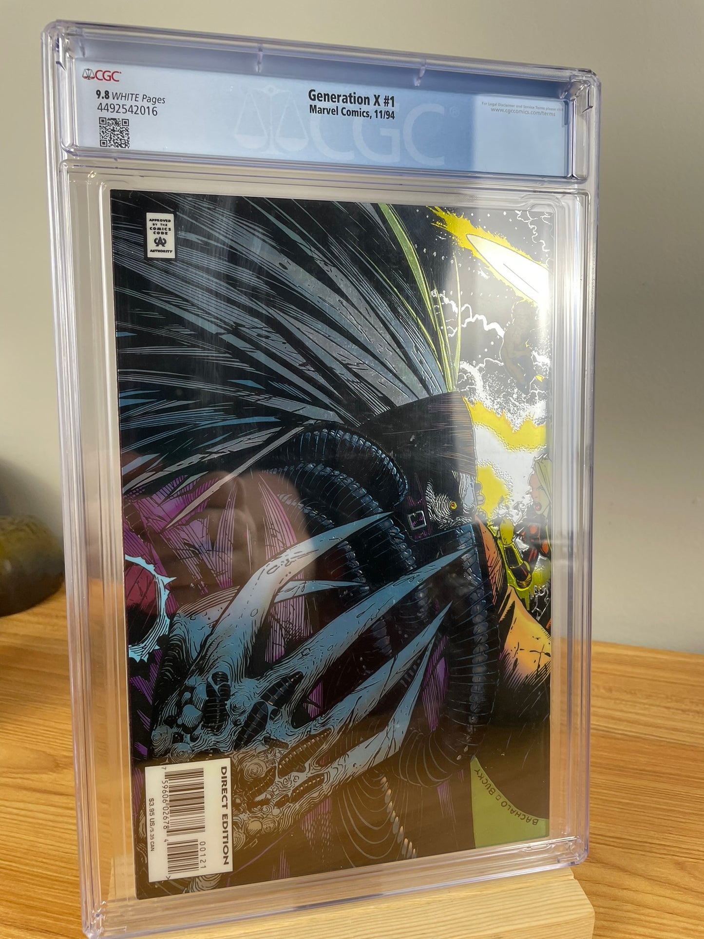 Marvel Comics Generation X #1 Comic Book Nov 1994 CGC White 9.8 NM/M Chromium