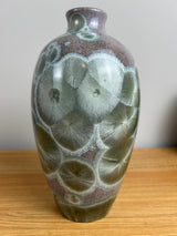 “Manka” John Mankameyer 1933-2015 Vase 2008 JNY-4 Green Crystalline Glaze 8.5"