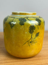 Ruskin Antique early 20th Century, Gold Lustre Porcelain Floral Vase