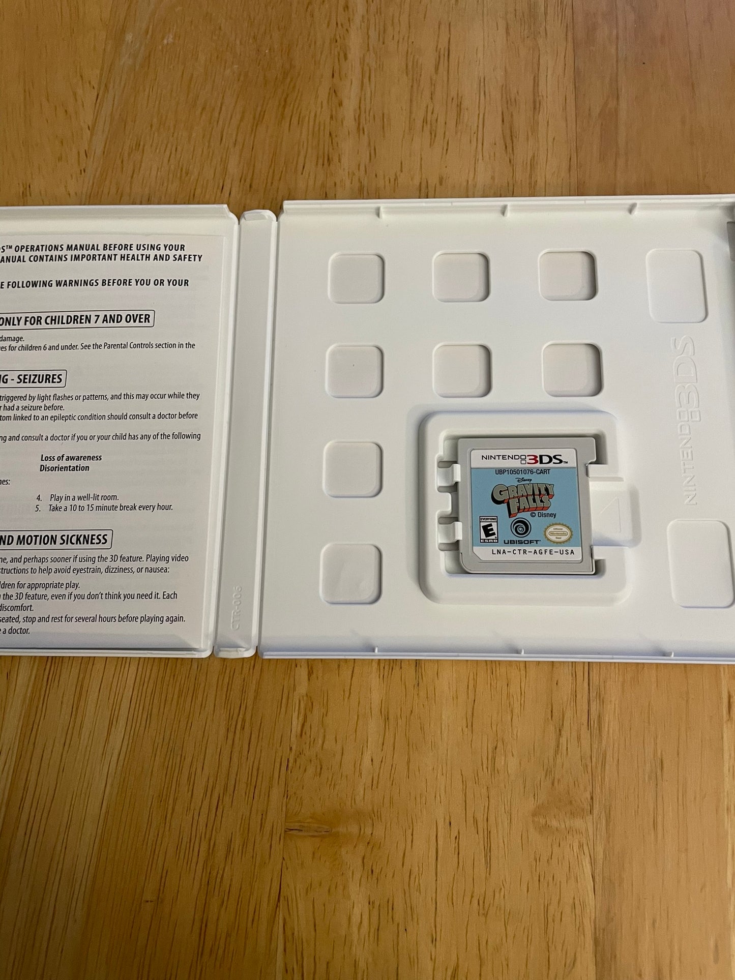 Gravity Falls: Legend of the Gnome Gemulets (Nintendo 3DS, 2015)