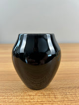 Rookwood Pottery Vase 3" #6144 Art Deco Black Glaze Vintage (1948)