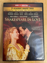 Shakespeare In Love DVD w/ Gwyneth Paltrow
