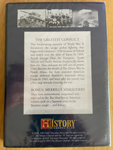 History Channel: World War II: The Greatest Conflict (DVD) Special Bonus NEW