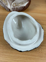 Regal China Mid Century 1950s Davey Crocket Sculpted Bust Cookie Jar