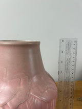Rookwood Large Pink Poppy Flower Vase #6006 c1928 12" Tall No Damage Crisp Mold