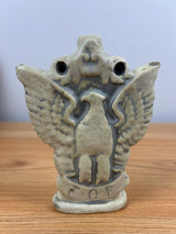 Weller Art Pottery FOE Flask Vase Fraternal Order of Eagles Ceramic Bottle