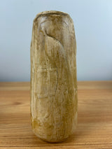 Red Wing 1930s Vintage Art Deco Pottery Peacock Yellow Ceramic Vase 187