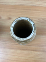 Red Wing 1930s Vintage Art Deco Pottery Peacock Yellow Ceramic Vase 187