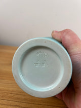 Rookwood Art Pottery 1926 Mottle Turquoise Glaze Vase Shape 2720