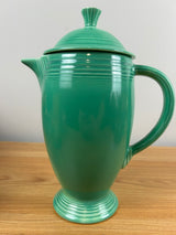 Fiestaware Fiesta Pot Server Original Green Vintage Pottery Coffeepot