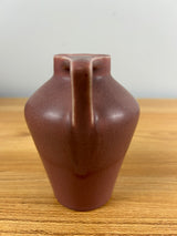 Rookwood Pottery 1921 Red Pink Double Handled Arts and Crafts Vase 2561