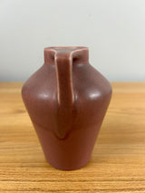 Rookwood Pottery 1921 Red Pink Double Handled Arts and Crafts Vase 2561