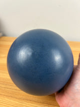 Marblehead Art Pottery Arts And Crafts Dark Blue Hanging Basket