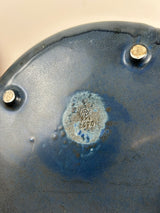 Rookwood Pottery Console Bowl Dark Blue Art Deco TULIPS 1921 #2529