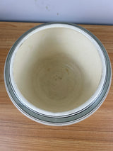 Roseville Pottery 1910s White Creamware Rosalie Jeanette Jardiniere