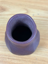 Van Briggle Art Pottery Late Teens Red Mulberry Glaze Onion Bulb Vase