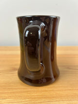 American Art Pottery Standard Glaze Floral Decoration Mug Weller? Owens?