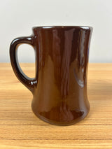 American Art Pottery Standard Glaze Floral Decoration Mug Weller? Owens?