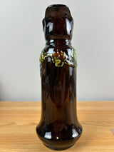 Peters And Reed Art Pottery Standard Glaze Grape Motif Handled Ewer