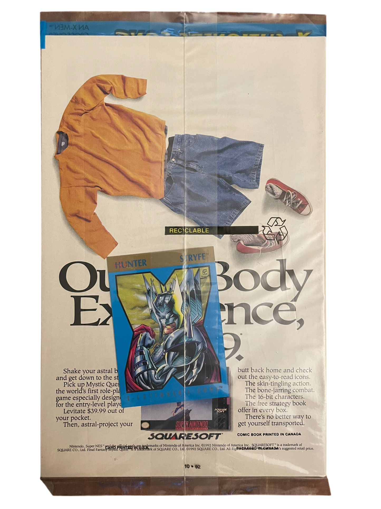X-Force #18 Part 12 X-Cutioner's Song with trading card MARVEL 1993 Polybag