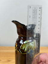 Peters And Reed Art Pottery Standard Glaze Grape Motif Handled Ewer