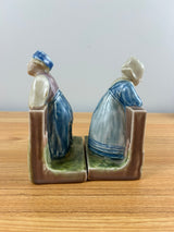Rookwood Pottery 1929 Dutch Boy And Girl Bookends 6022 Toohey