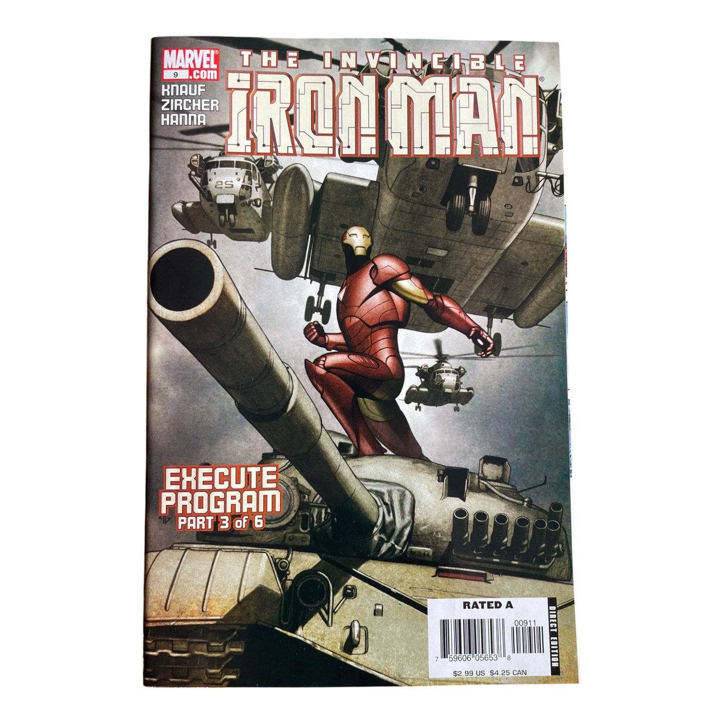 Marvel Comics - The Invincible Iron Man #9 Execute Program Part 3 of 6