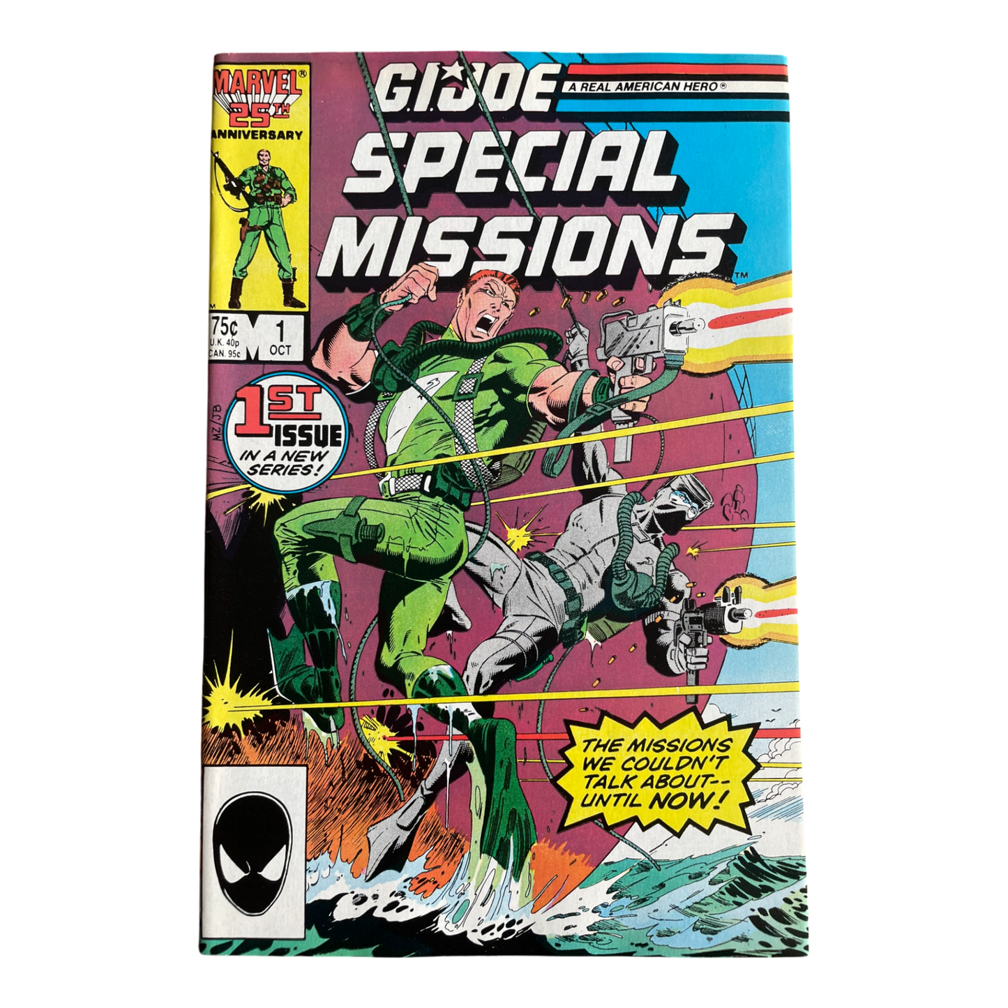 MARVEL G.I.JOE SPECIAL MISSIONS VOL. 1 NO. 1~OCT. 1986~1st ISSUE IN NEW SERIES